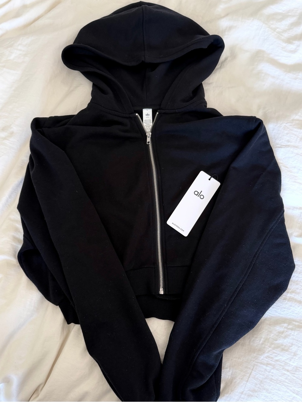 ALO Yoga Sweet Escape Zip Up Hoodie